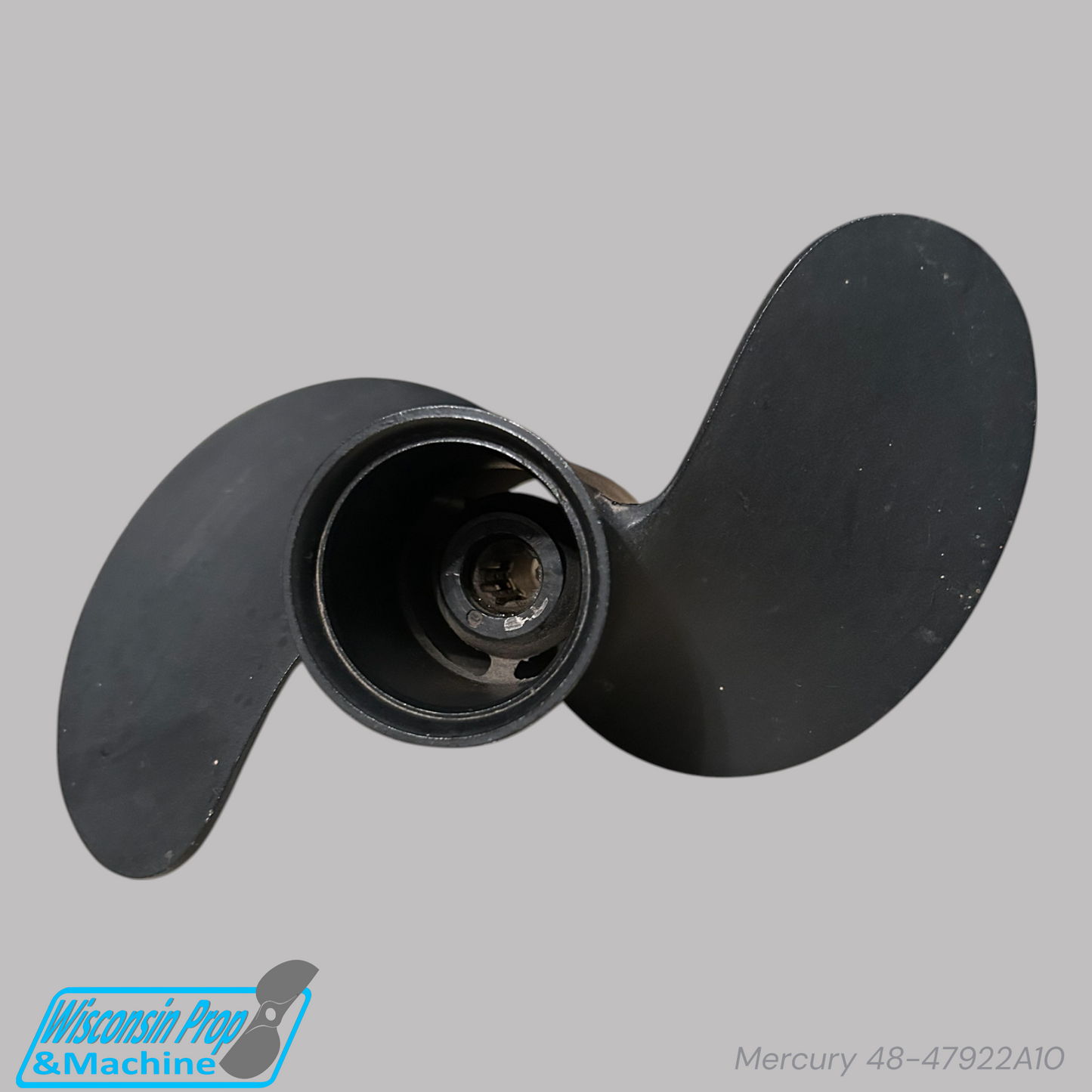 Mercury 2 Blade Aluminum Propeller 48-47922A10 9X9P RH
