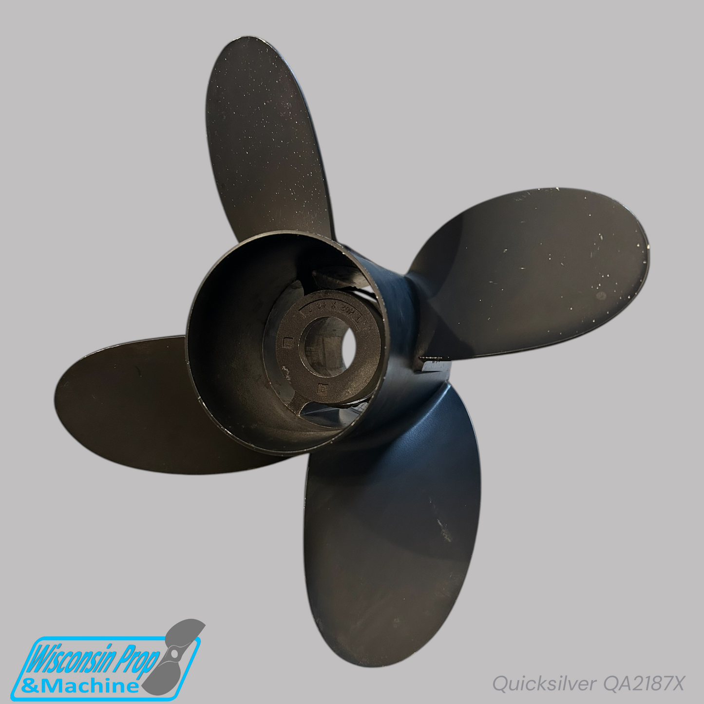 Quicksilver Diamond 4 4 Blade Aluminum Propeller QA2187X 14X20P LH