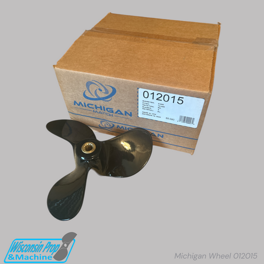 Michigan Wheel Match 3 Blade Aluminum Propeller 012015 9X10P RH