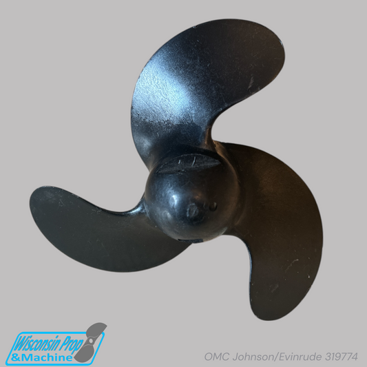 OMC Johnson/Evinrude 3 Blade Plastic Propeller 319774 7.5X7P LH