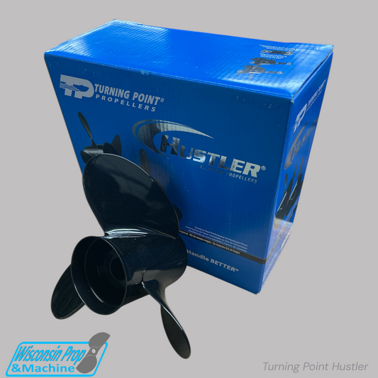 Turning Point Hustler 3 Blade Aluminum Propeller 21431711 13.25X17P RH